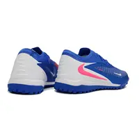 Chuteira Society Nike Phantom GX 6 Elite TF Azul, Branco e Rosa - imagem 3