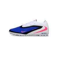 Chuteira Society Nike Phantom ReactX 6 Pro TF Branco, Azul e Rosa - Attack Pack - imagem 1