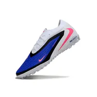 Chuteira Society Nike Phantom ReactX 6 Pro TF Branco, Azul e Rosa - Attack Pack - imagem 5