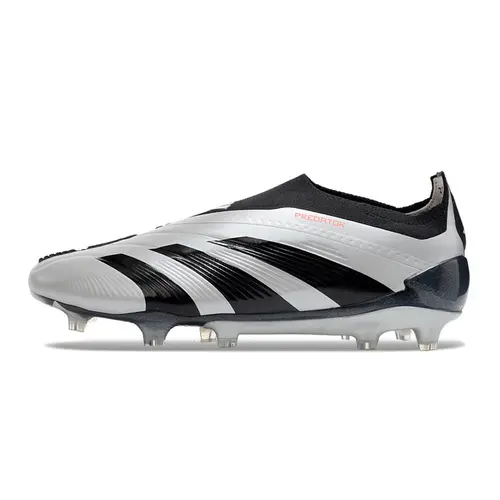 Chuteira Campo Adidas Predator LL Elite FG Prata e Preta