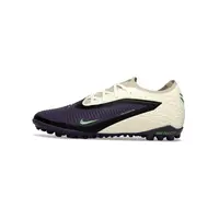 Chuteira Society Nike Phantom ReactX 6 Pro TF Preto, Bege e Verde - Black Mamba - imagem 1