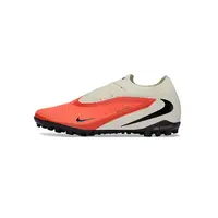 Chuteira Society Nike Phantom ReactX 6 Pro TF Bege, Laranja e Preto - imagem 1