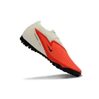 Chuteira Society Nike Phantom ReactX 6 Pro TF Bege, Laranja e Preto - imagem 3