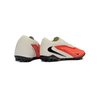 Chuteira Society Nike Phantom ReactX 6 Pro TF Bege, Laranja e Preto - imagem 4