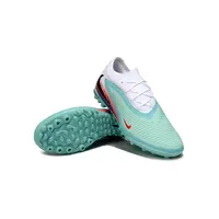 Chuteira Society Nike Phantom ReactX 6 Pro TF Branco, Verde, Azul e Rosa - United Pack - imagem 3