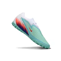 Chuteira Society Nike Phantom ReactX 6 Pro TF Branco, Verde, Azul e Rosa - United Pack - imagem 4