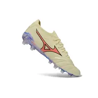Chuteira Campo Mizuno Morelia Neo 4 Beta FG Amarelo e Laranja  - imagem 4