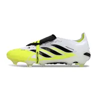 Chuteira Campo Adidas Predator Tongue 26 Elite FG Branco, Verde e Preto - imagem 1