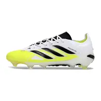 Chuteira Campo Adidas Predator 26 Elite FG Branco, Verde e Preto - imagem 1