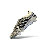 Chuteira Campo Adidas Predator Tongue 26 Elite FG Amarelo, Branco e Preto - imagem 4