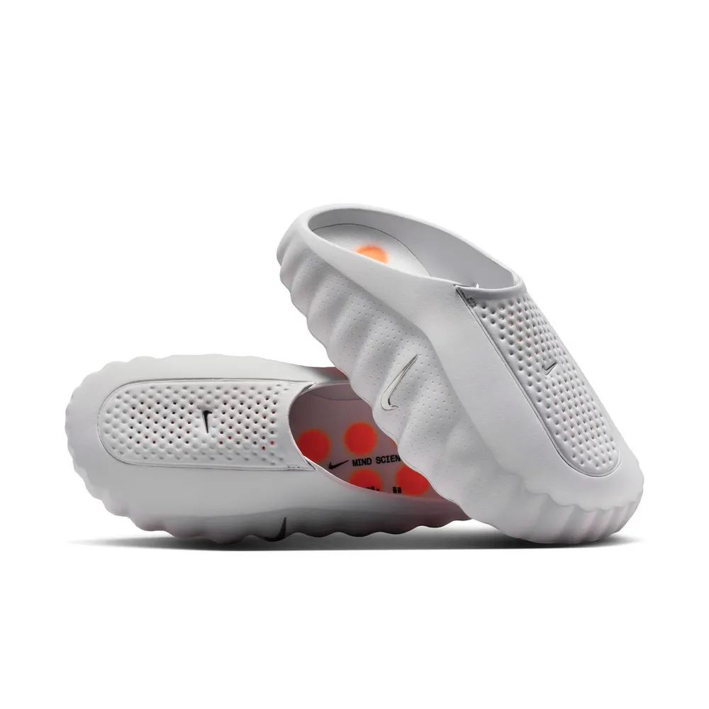 Slide Nike Mind 001 Cinza e Laranja | Conforto extremo