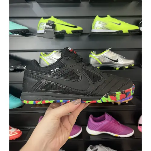 Chuteira Futsal Supreme x Nike SB Gato IC Preto - Pronta Entrega