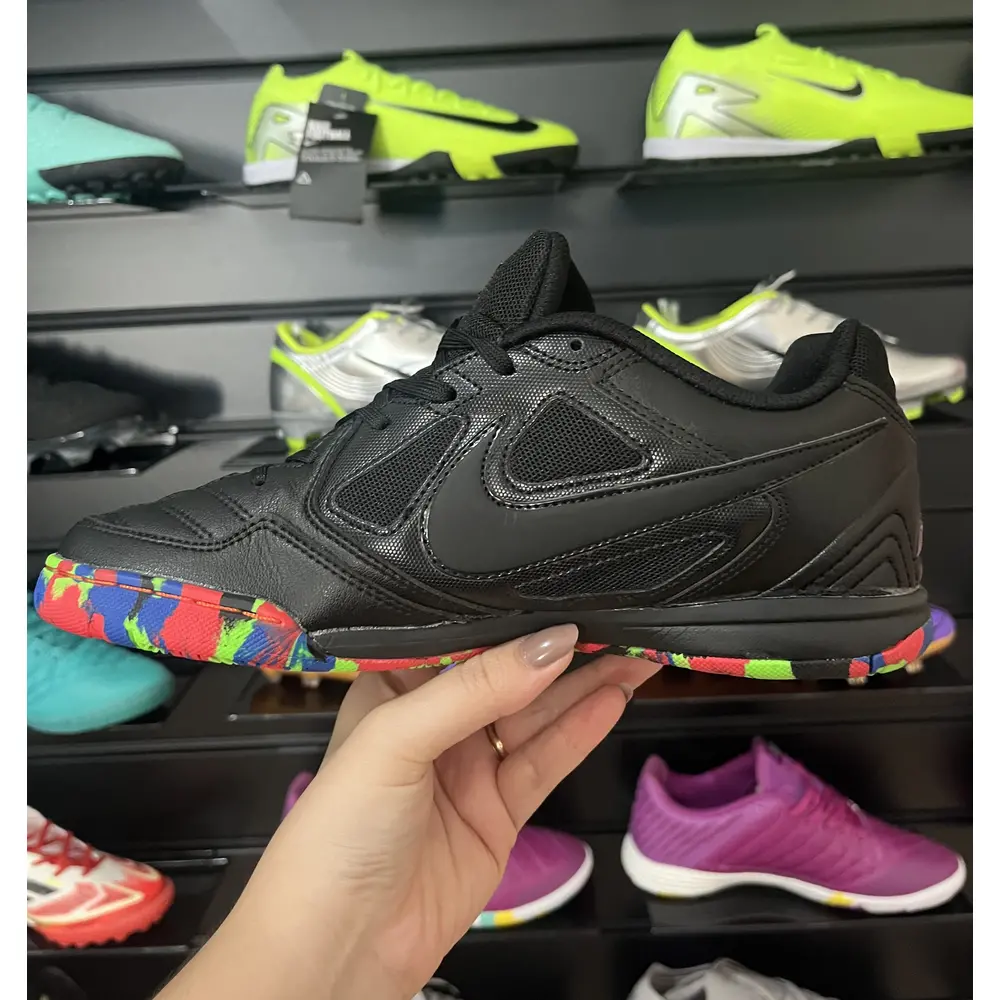 Chuteira Futsal Supreme x Nike SB Gato IC Preto - Pronta Entrega