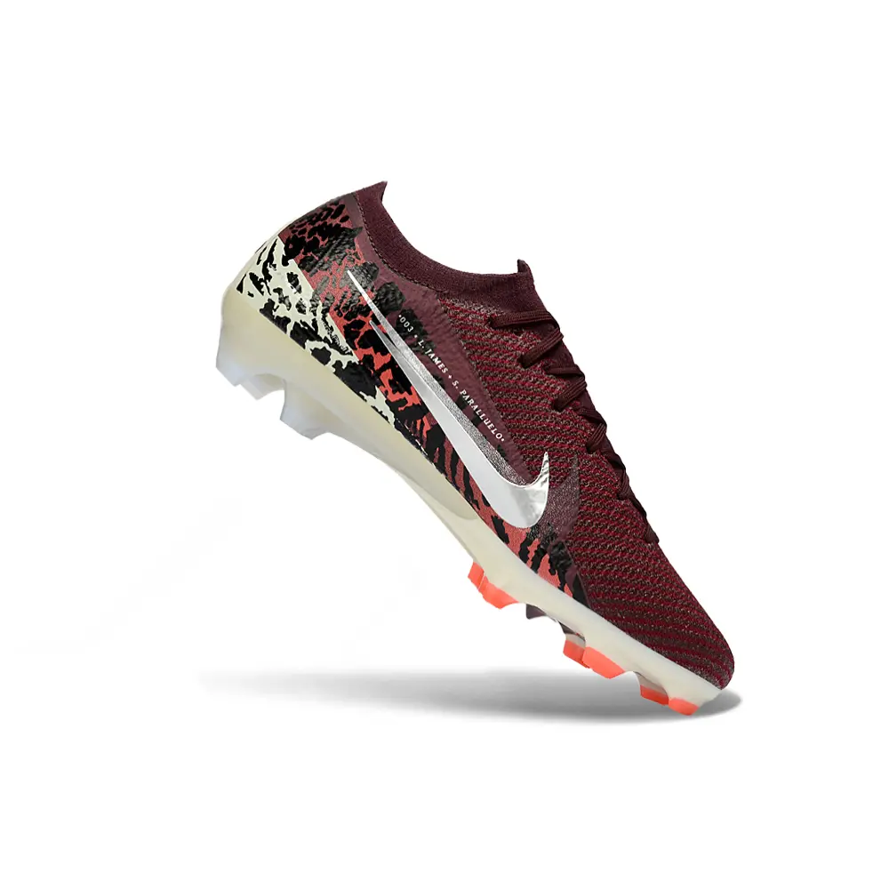 Chuteira Campo Nike Air Zoom Mercurial Vapor 16 Elite FG Bordô - United Pack