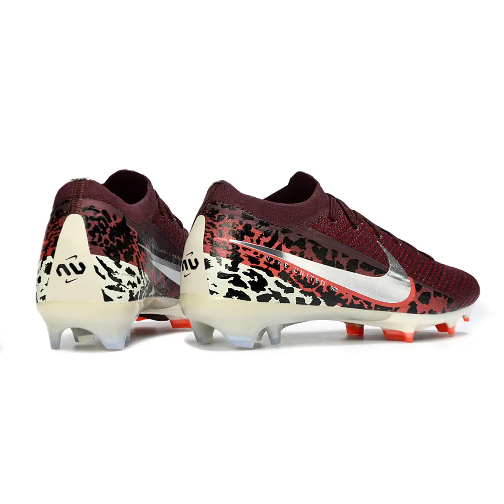 Chuteira Campo Nike Air Zoom Mercurial Vapor 16 Elite FG Bordô - United Pack
