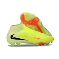 Chuteira Campo Nike Phantom GX 6 DF Elite FG Verde "Max Voltage" - imagem 3