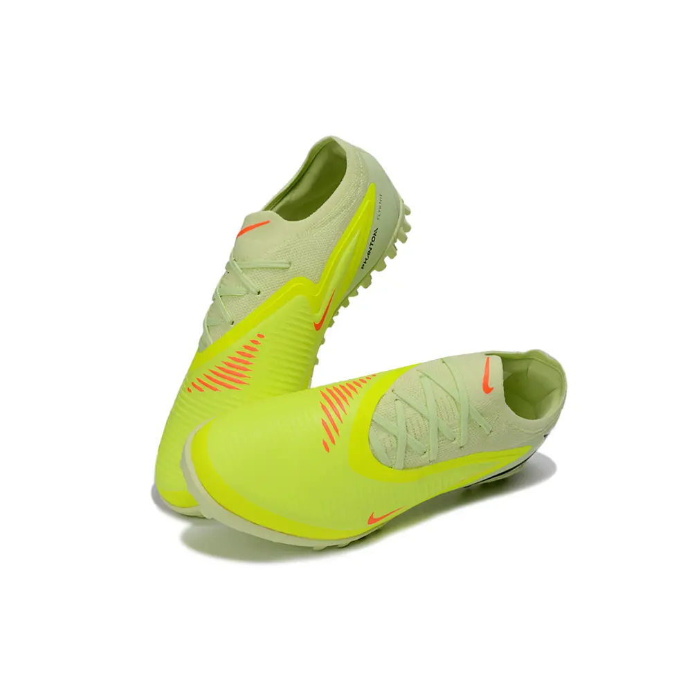 Chuteira Society Nike Phantom ReactX 6 Pro TF Verde - Max Voltage