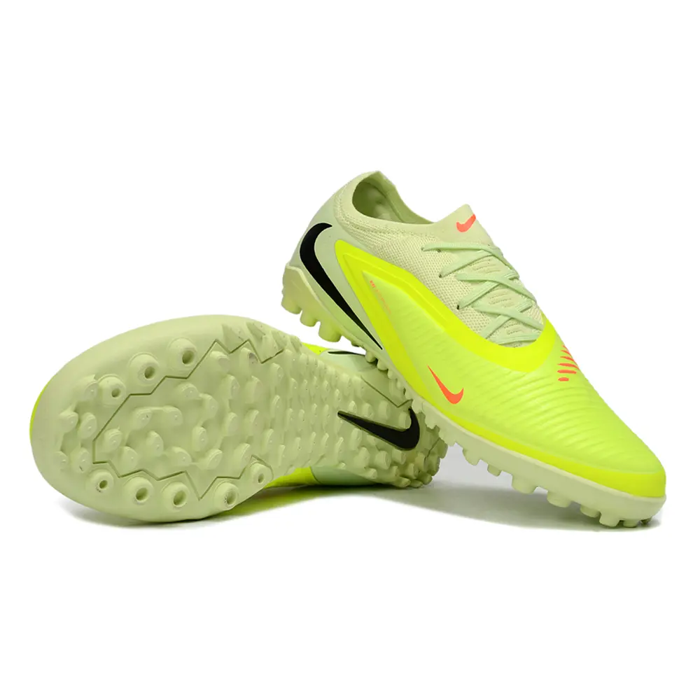 Chuteira Society Nike Phantom ReactX 6 Pro TF Verde - Max Voltage