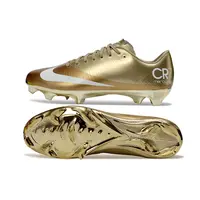 Chuteira Campo Nike Mercurial Superfly 1 Elite FG Dourado e Branco - imagem 2
