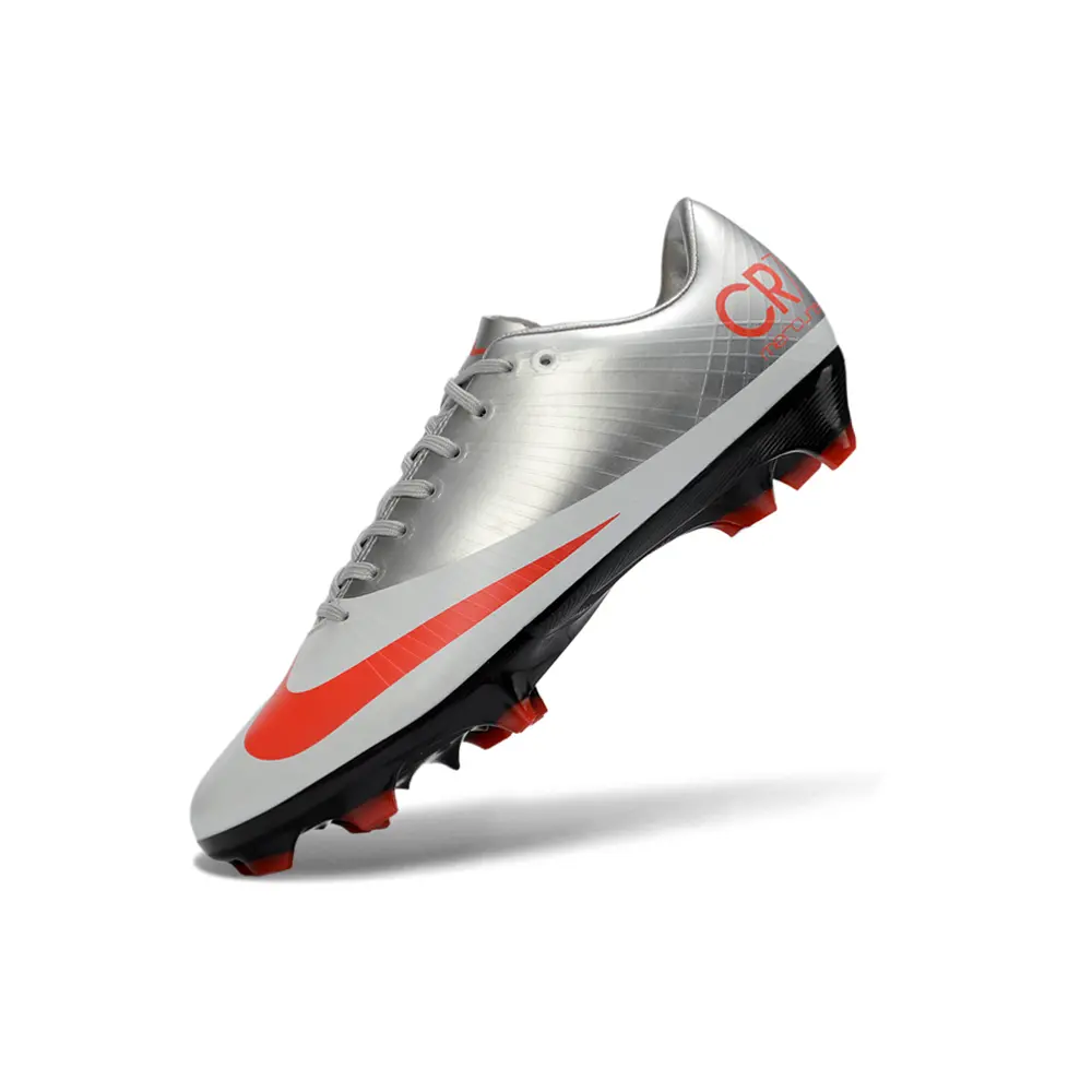 Chuteira Campo Nike Mercurial Superfly 1 Elite FG Prata 