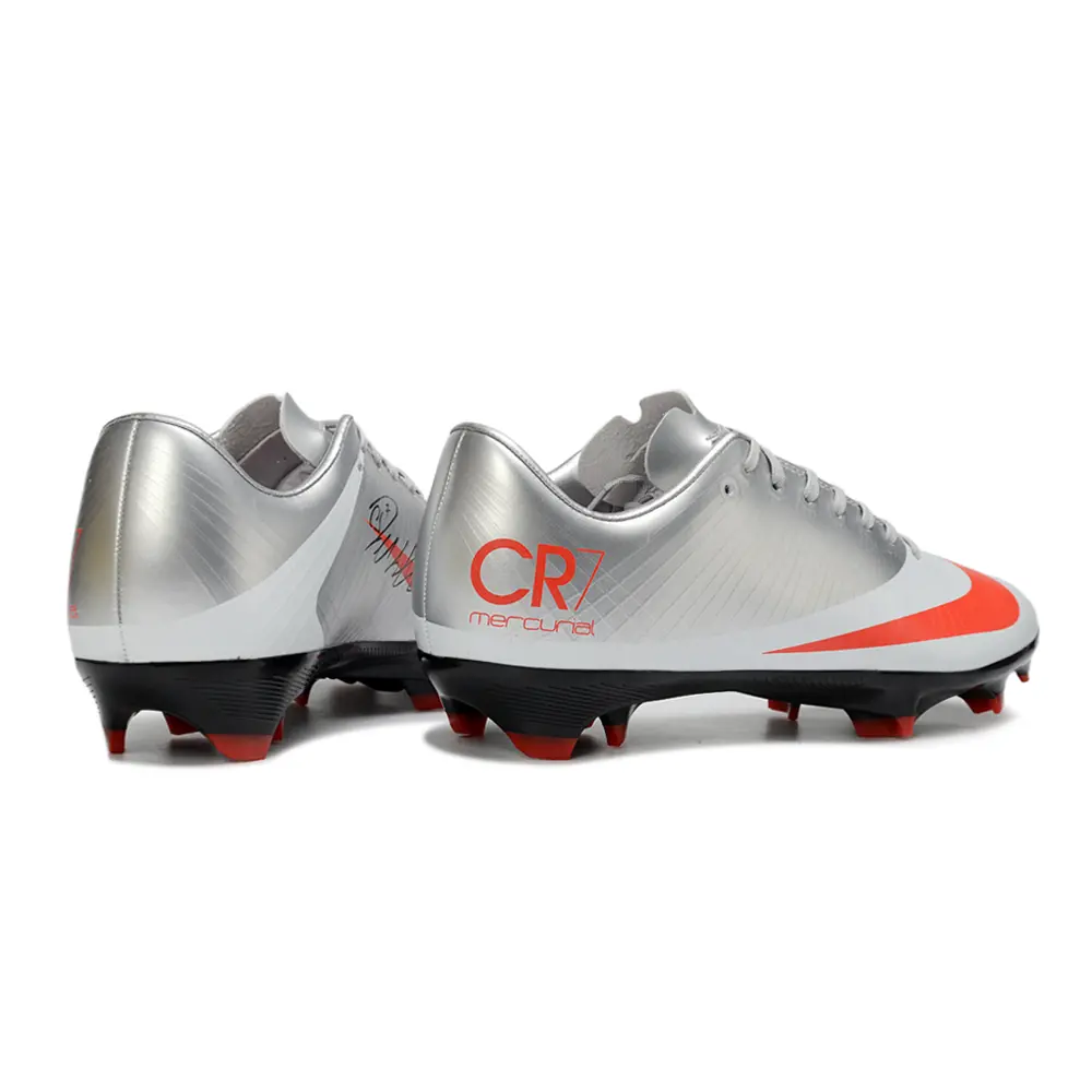Chuteira Campo Nike Mercurial Superfly 1 Elite FG Prata 