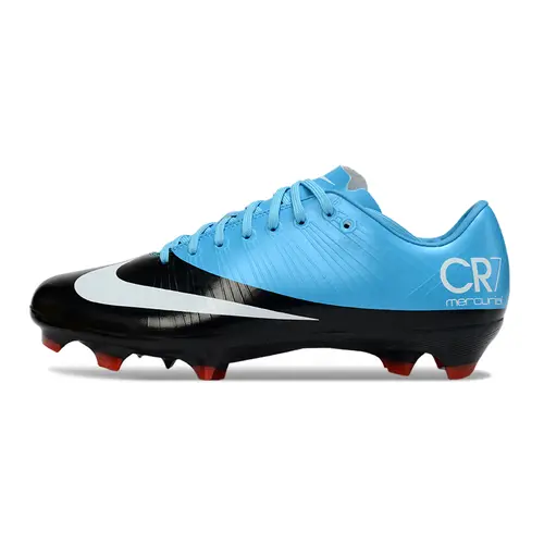 Chuteira Campo Nike Mercurial Superfly 1 Elite FG Azul e Preto