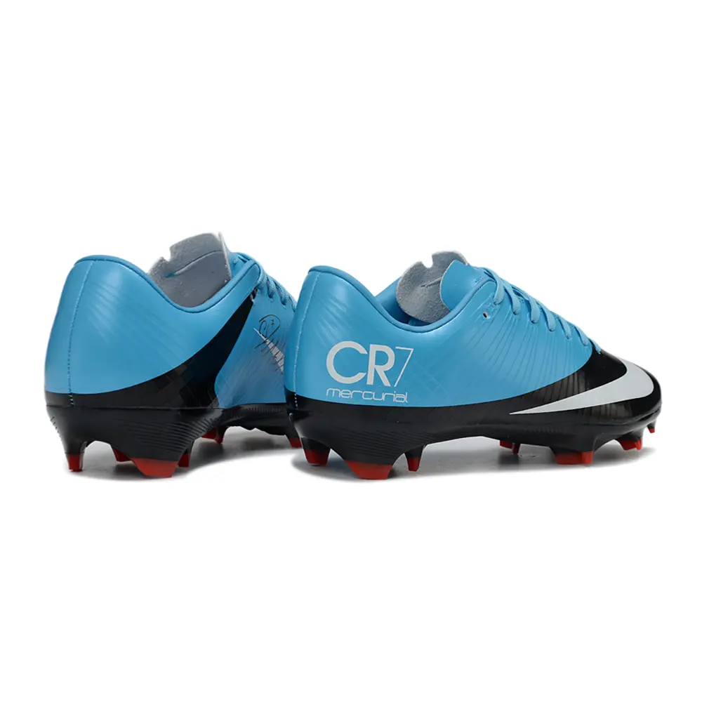 Chuteira Campo Nike Mercurial Superfly 1 Elite FG Azul e Preto