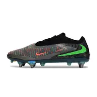 Chuteira Campo Nike Phantom GX 6 Elite Trava Mista Preto, Verde e Laranja - imagem 1