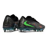 Chuteira Campo Nike Phantom GX 6 Elite Trava Mista Preto, Verde e Laranja - imagem 4