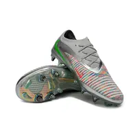 Chuteira Campo Nike Phantom GX 6 Elite Trava Mista Prata - imagem 5