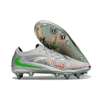 Chuteira Campo Nike Phantom GX 6 Elite Trava Mista Prata - imagem 3