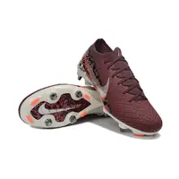 Chuteira Campo Nike Air Zoom Mercurial Vapor 16 Elite Trava Mista Bordô - United Pack - imagem 4