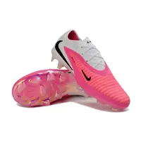 Chuteira Campo Nike Phantom GX 6 Elite FG Branco e Rosa - imagem 2
