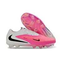 Chuteira Campo Nike Phantom GX 6 Elite FG Branco e Rosa - imagem 6