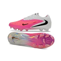 Chuteira Campo Nike Phantom GX 6 Elite FG Branco e Rosa - imagem 7