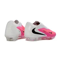 Chuteira Campo Nike Phantom GX 6 Elite FG Branco e Rosa - imagem 5