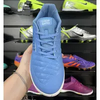 Chuteira Futsal Nike Lunar Gato II IC Azul e Branca - Pronta Entrega - imagem 2