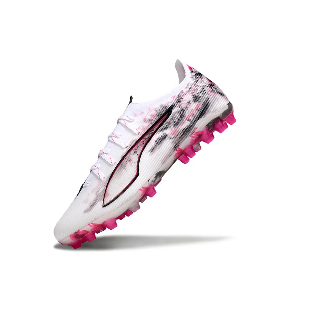Chuteira Society Puma Ultra 5 Ultimate MG Branco