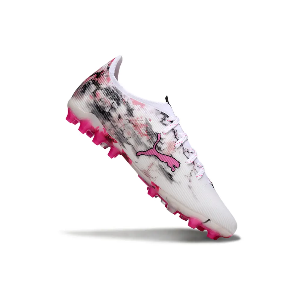 Chuteira Society Puma Ultra 5 Ultimate MG Branco