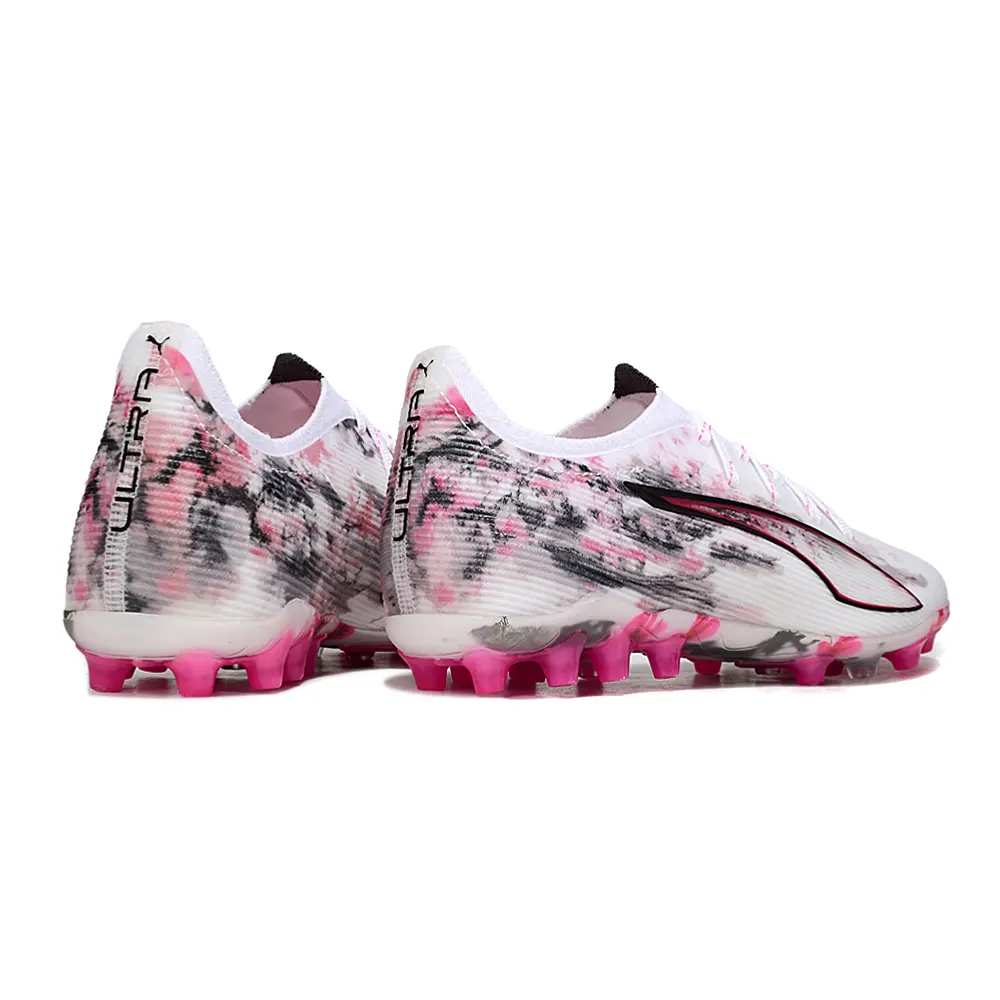 Chuteira Society Puma Ultra 5 Ultimate MG Branco