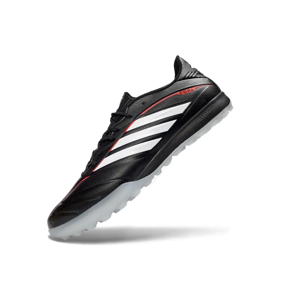 Chuteira Society Adidas Copa Pure IIII TF Preto, Branco e Vermelho - Immortal DNA Pack