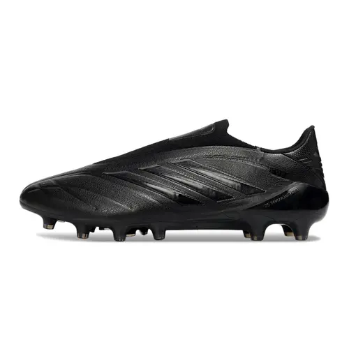 Chuteira Campo Adidas Copa Pure 4 Laceless Elite FG Preta "Black Pack"