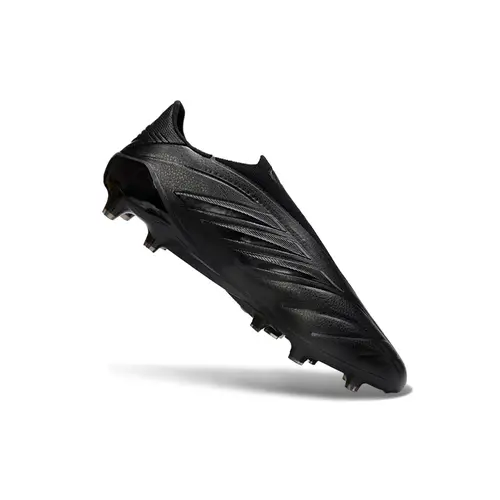 Chuteira Campo Adidas Copa Pure 4 Laceless Elite FG Preta "Black Pack"