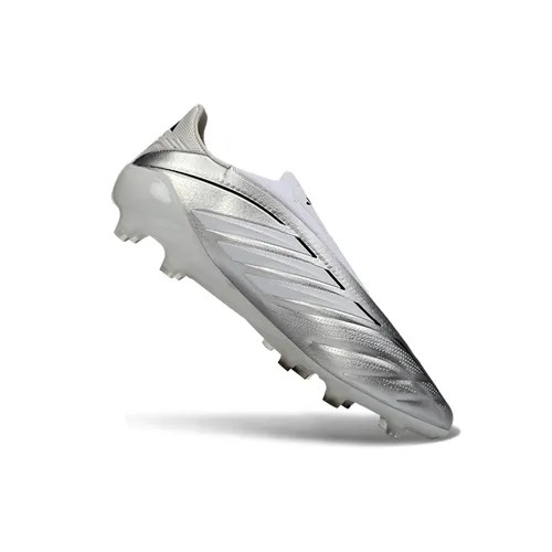 Chuteira Campo Adidas Copa Pure 4 Laceless Elite FG Cinza