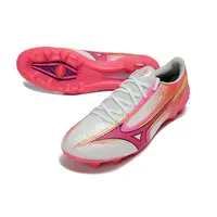Chuteira Mizuno Alpha III Elite FG Rosa e Branco | Velocidade - imagem 4