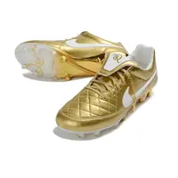 Nike Tiempo R10 Dourado FG Ronaldinho | Conforto e Controle - imagem 6