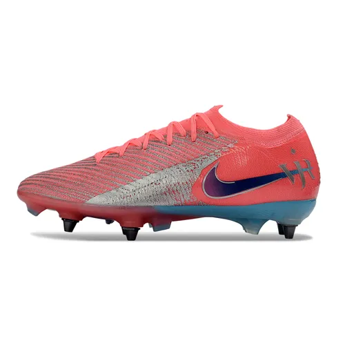 Chuteira Campo Nike Air Zoom Mercurial Vapor 16 Elite Trava Mista Rosa - VOA VINI