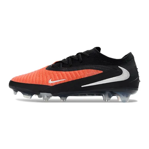 Chuteira Campo Nike Phantom GX 6 Elite FG Preto e Laranja 