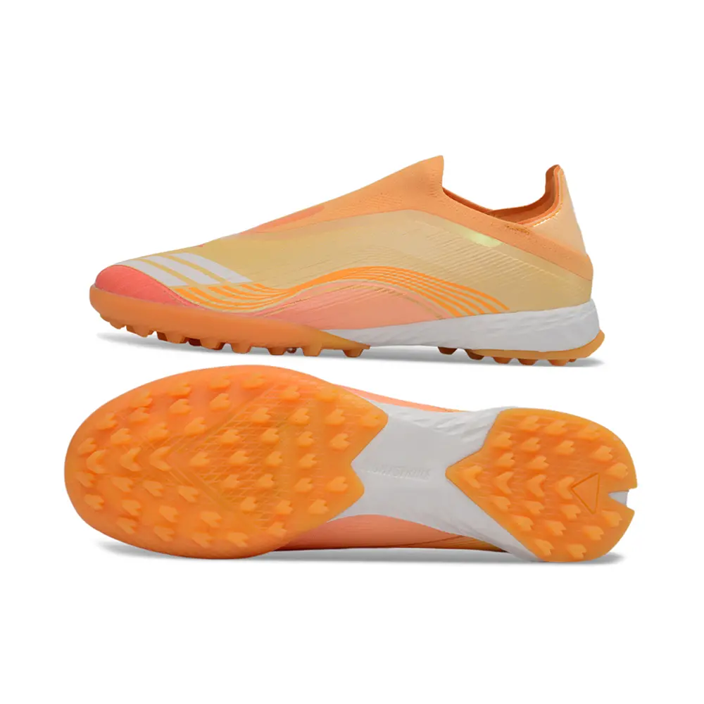 Chuteira Society Adidas F50+ TF Laranja 