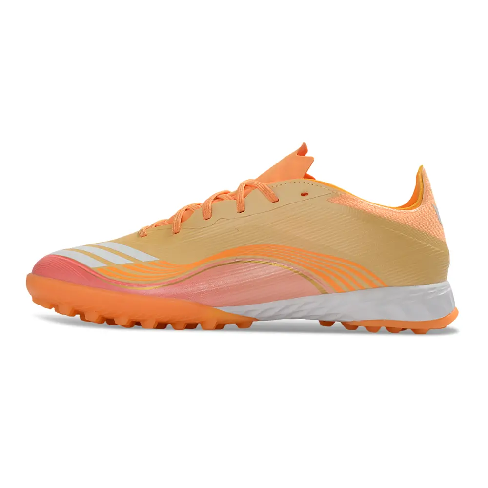Chuteira Society Adidas F50 TF Laranja | Velocidade